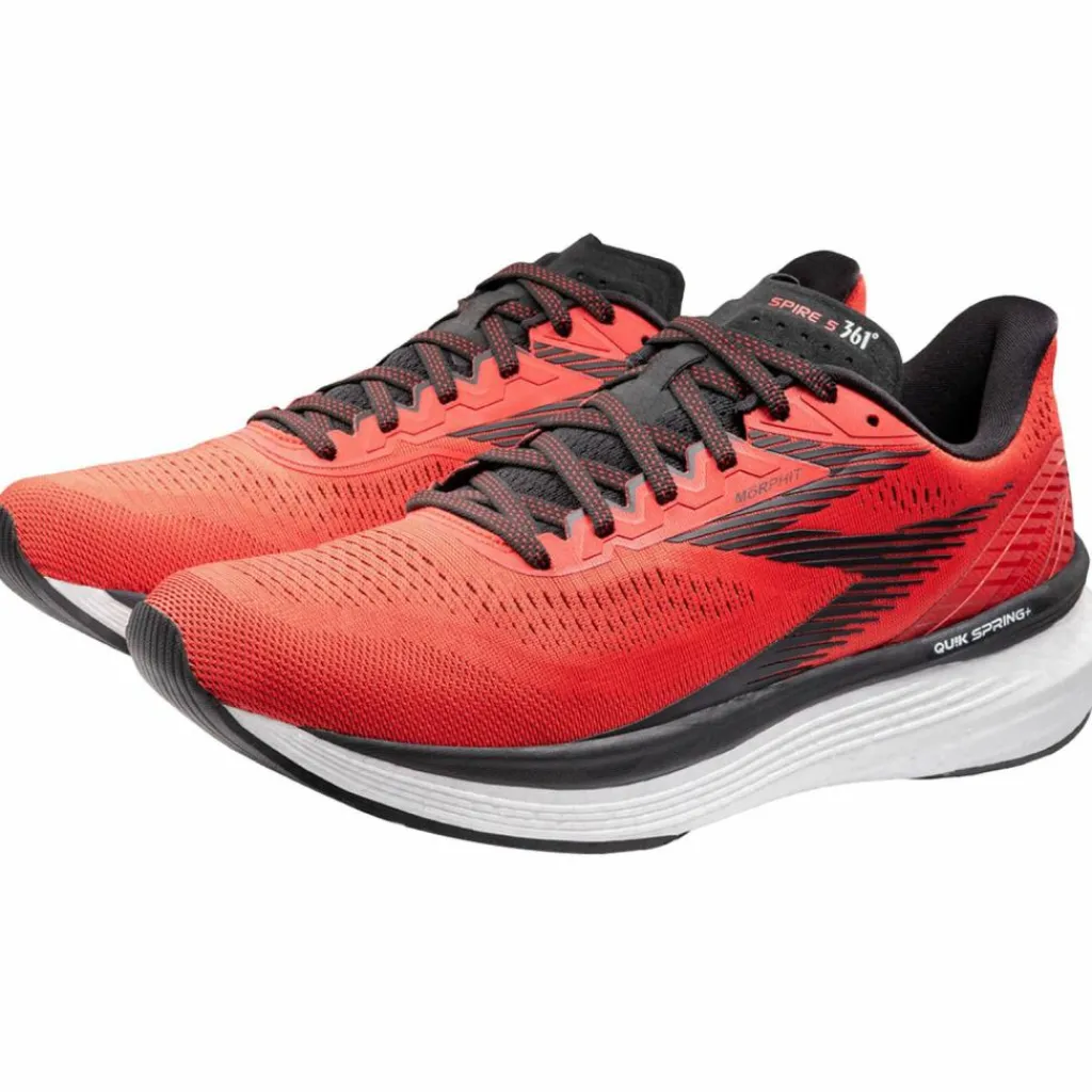 361 Degrees Fitnessschuhe<· Spire 5 artisanal red-black