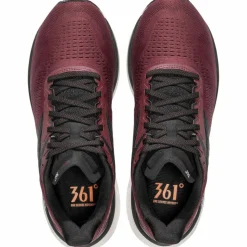361 Degrees Laufschuhe<· Spire 5 dark cherry-black