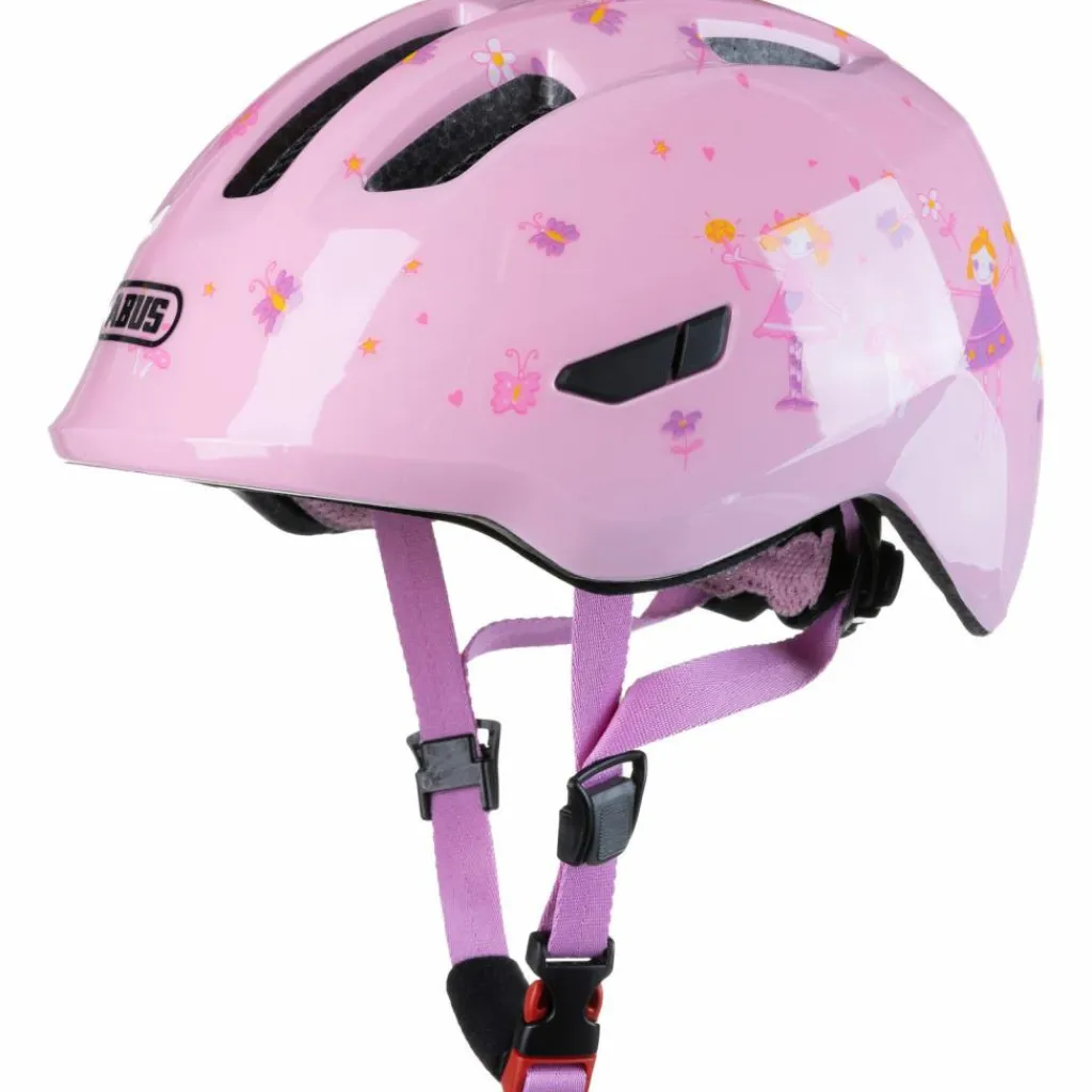 ABUS Fahrradhelme|Radsport<· SMILEY 3.0 rose princess