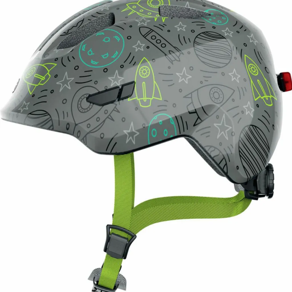 ABUS Radsport|Helme<· SMILEY 3.0 LED grey space