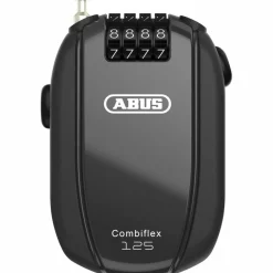 ABUS Fahrradschlösser|Sicherung & Karabiner<· Trip 125 Combiflex black