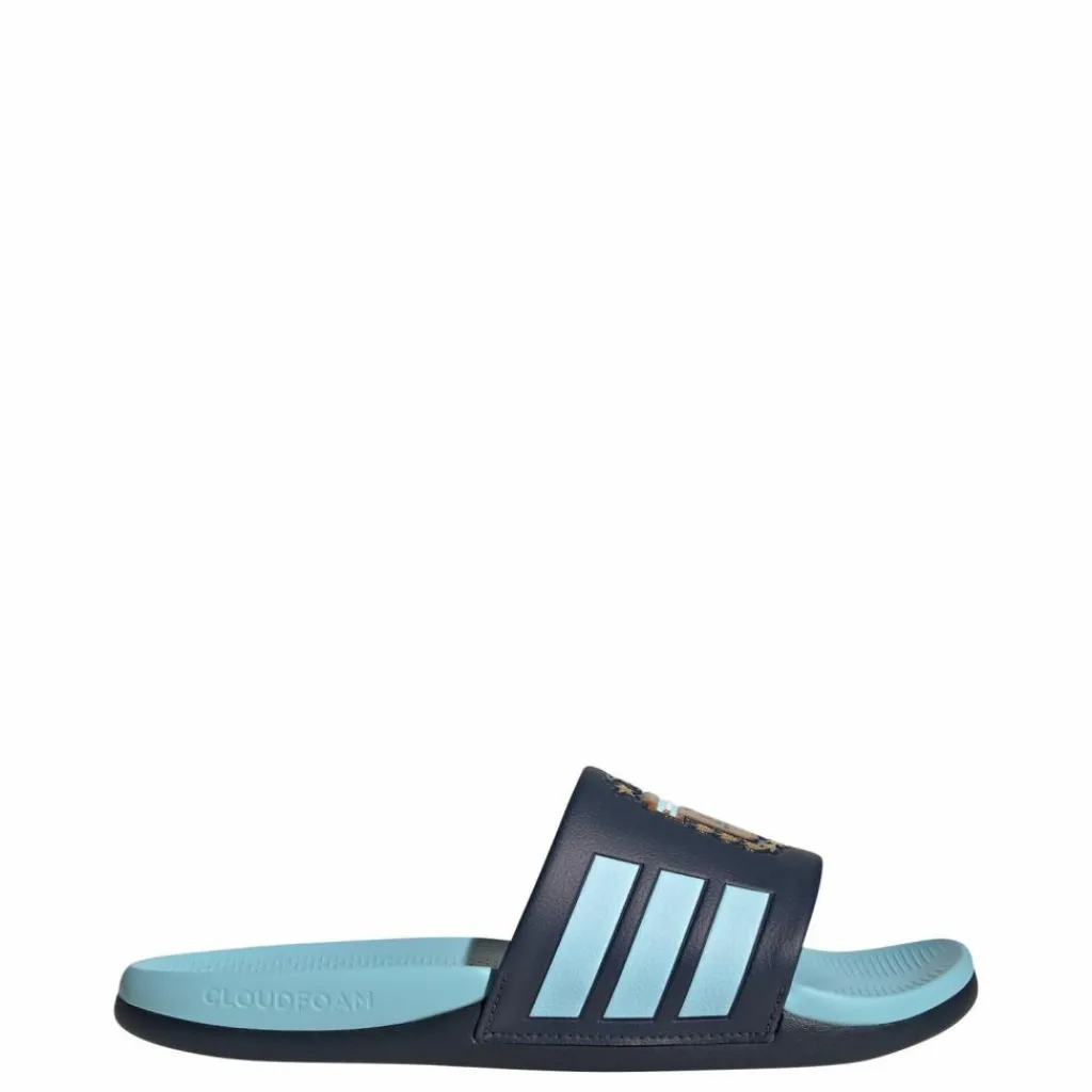 adidas Badeschuhe< Night Navy / Dark Football Gold / Icey Blue