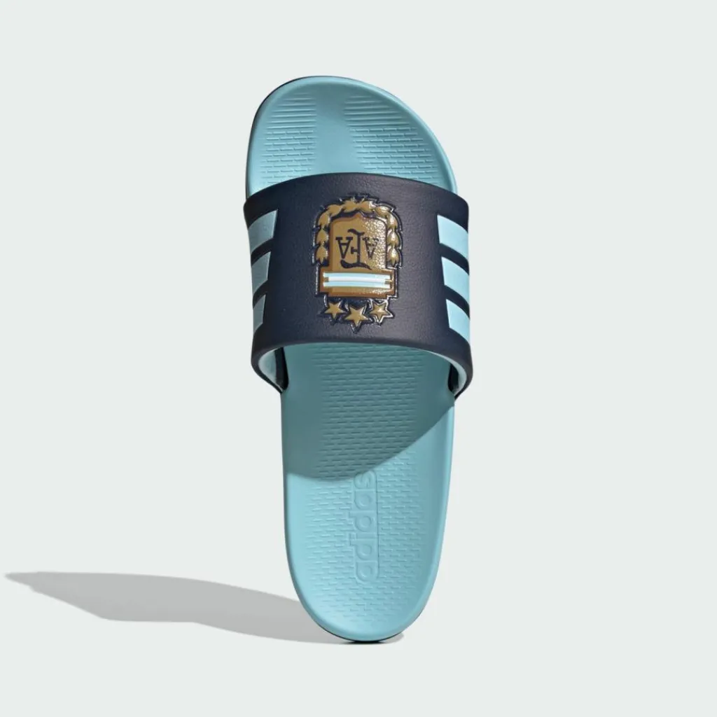 adidas Badeschuhe< Night Navy / Dark Football Gold / Icey Blue