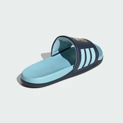 adidas Badeschuhe< Night Navy / Dark Football Gold / Icey Blue