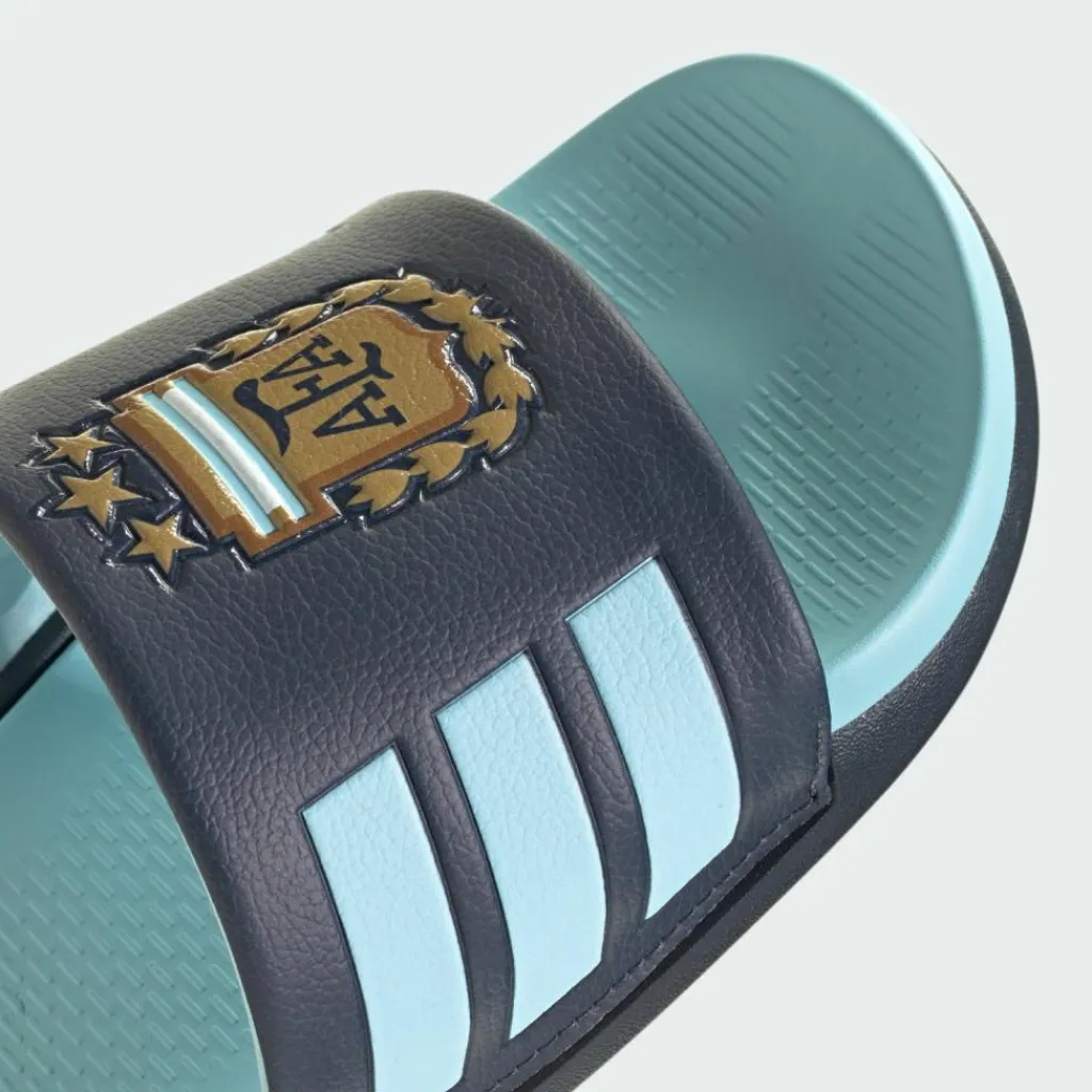 adidas Badeschuhe< Night Navy / Dark Football Gold / Icey Blue