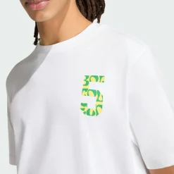 adidas Tops & Tanks< White / Green