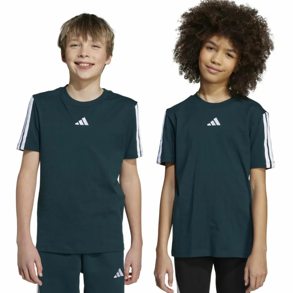 adidas Shirts<· 3 STRIPES aurora ivy-white