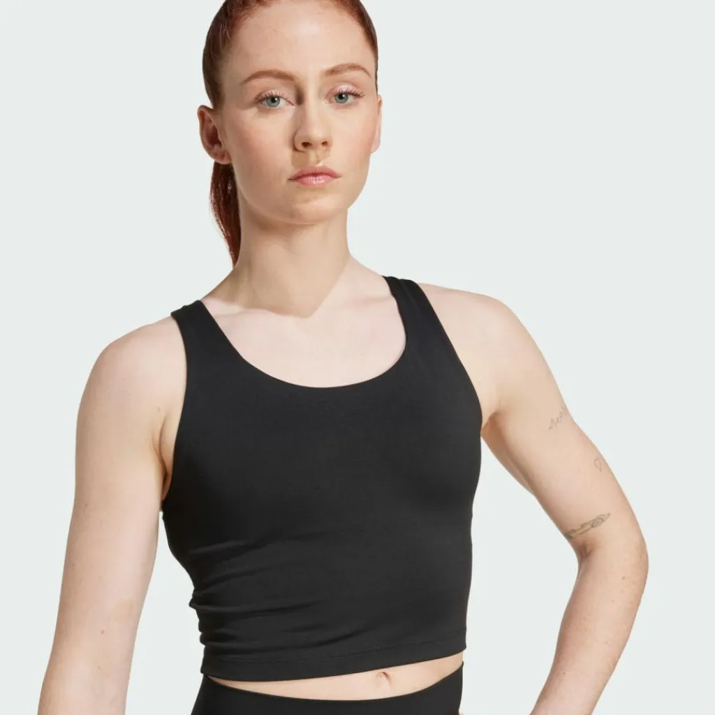 adidas Yoga<· All Me Medium Support Black