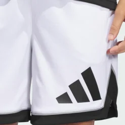 adidas Basketball|Basketball<· Basketball Badge of Sport Shorts White / Black