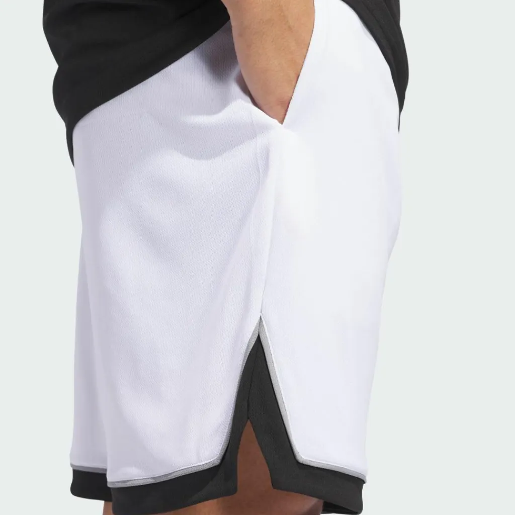 adidas Basketball|Basketball<· Basketball Badge of Sport Shorts White / Black