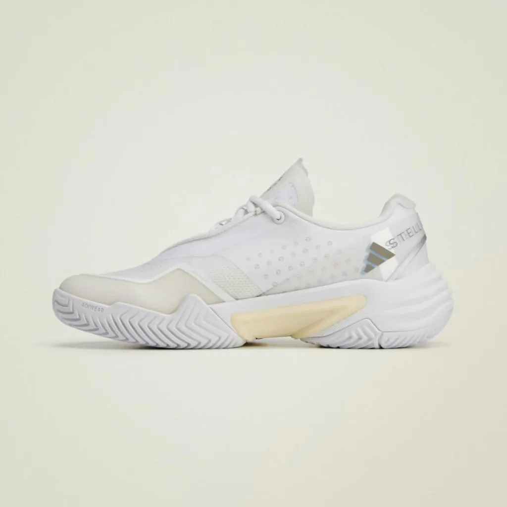 adidas Tennis<· by Stella McCartney Barricade Cloud White / Almond Milk-Smc / Willow Grey
