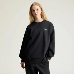adidas Pullover & Sweats<· by Stella McCartney Sweatshirt, Black