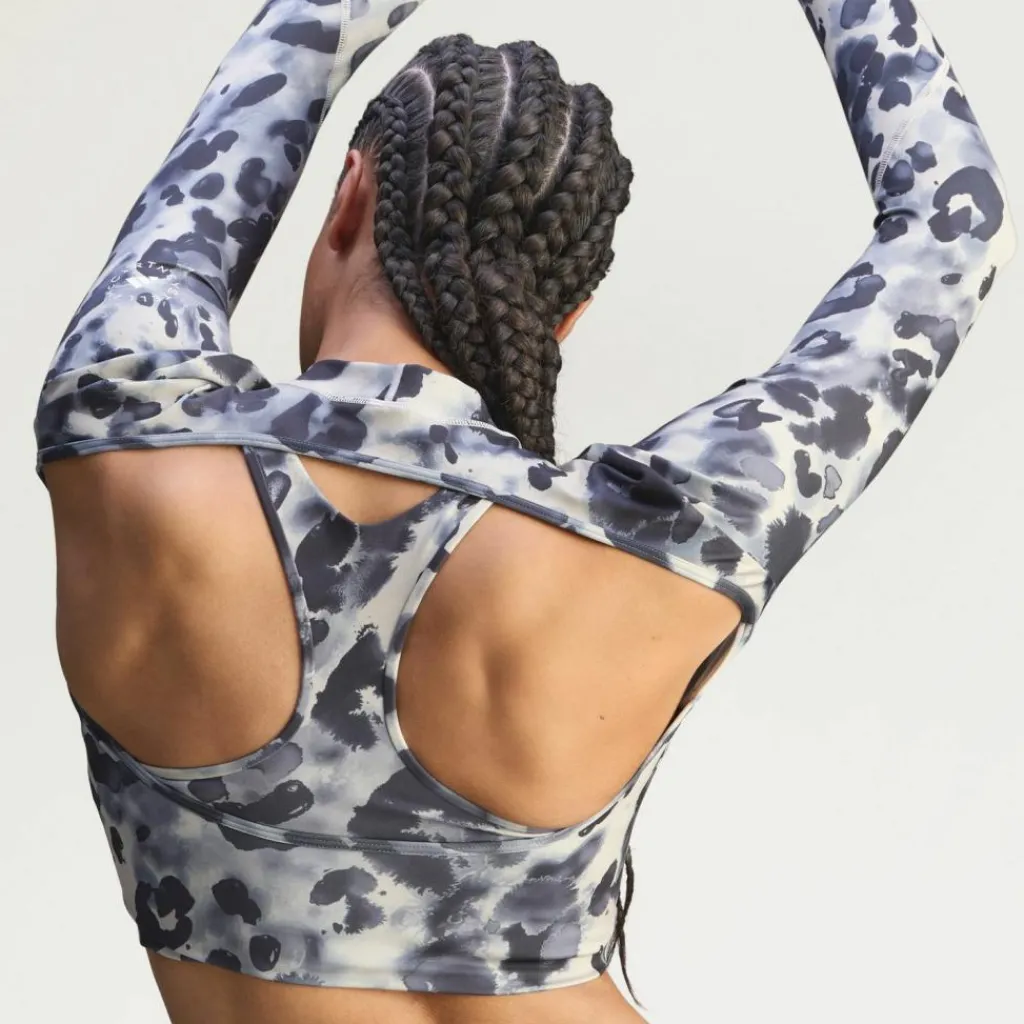 adidas Tops & Tanks<· by Stella McCartney Beige / Black