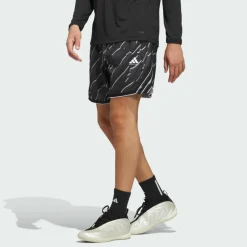 adidas Basketball|Basketball<· CRAZY LITE AOP SHORTS Black
