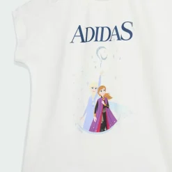 adidas Trainingsanzüge<· DISNEY DIE EISKÖNIGIN T-SHIRT SET White / Dark Blue