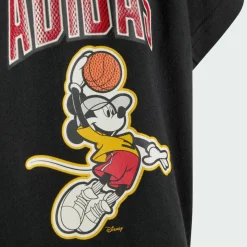 adidas Trainingsanzüge<· DISNEY MICKY MAUS T-SHIRT SET Black / Off White