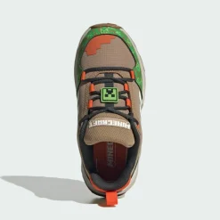 adidas Wanderschuhe<· Minecraft TerrexAX4R Wanderschuh Cardboard / Cloud White / Semi Impact Orange