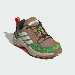 adidas Wanderschuhe<· Minecraft TerrexAX4R Wanderschuh Cardboard / Cloud White / Semi Impact Orange