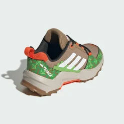 adidas Wanderschuhe<· Minecraft TerrexAX4R Wanderschuh Cardboard / Cloud White / Semi Impact Orange