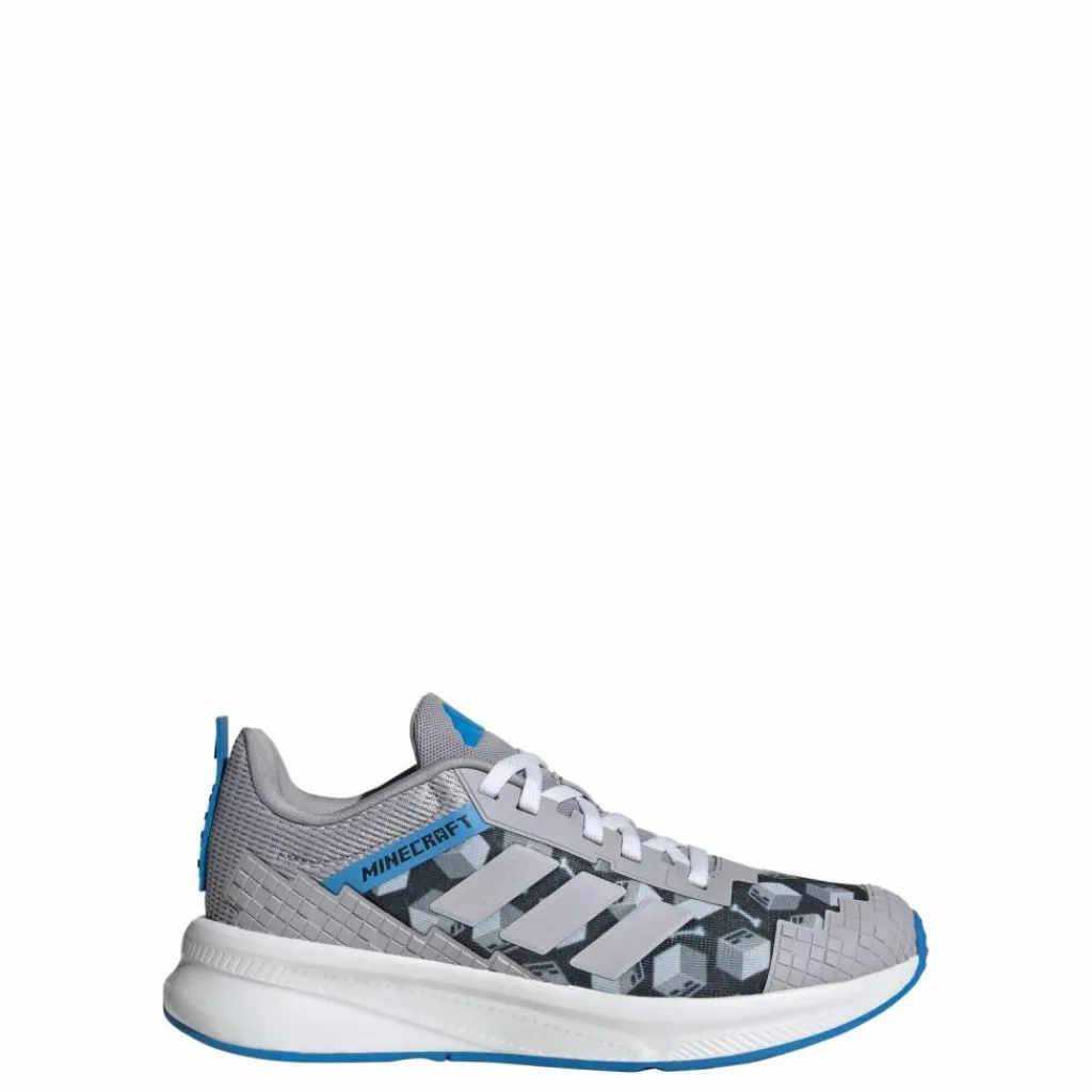 adidas Sneaker<· MINECRAFT FORTARUN 4.0 SCHUHE Glory Grey / Glory Grey / Lucid Ray Blue