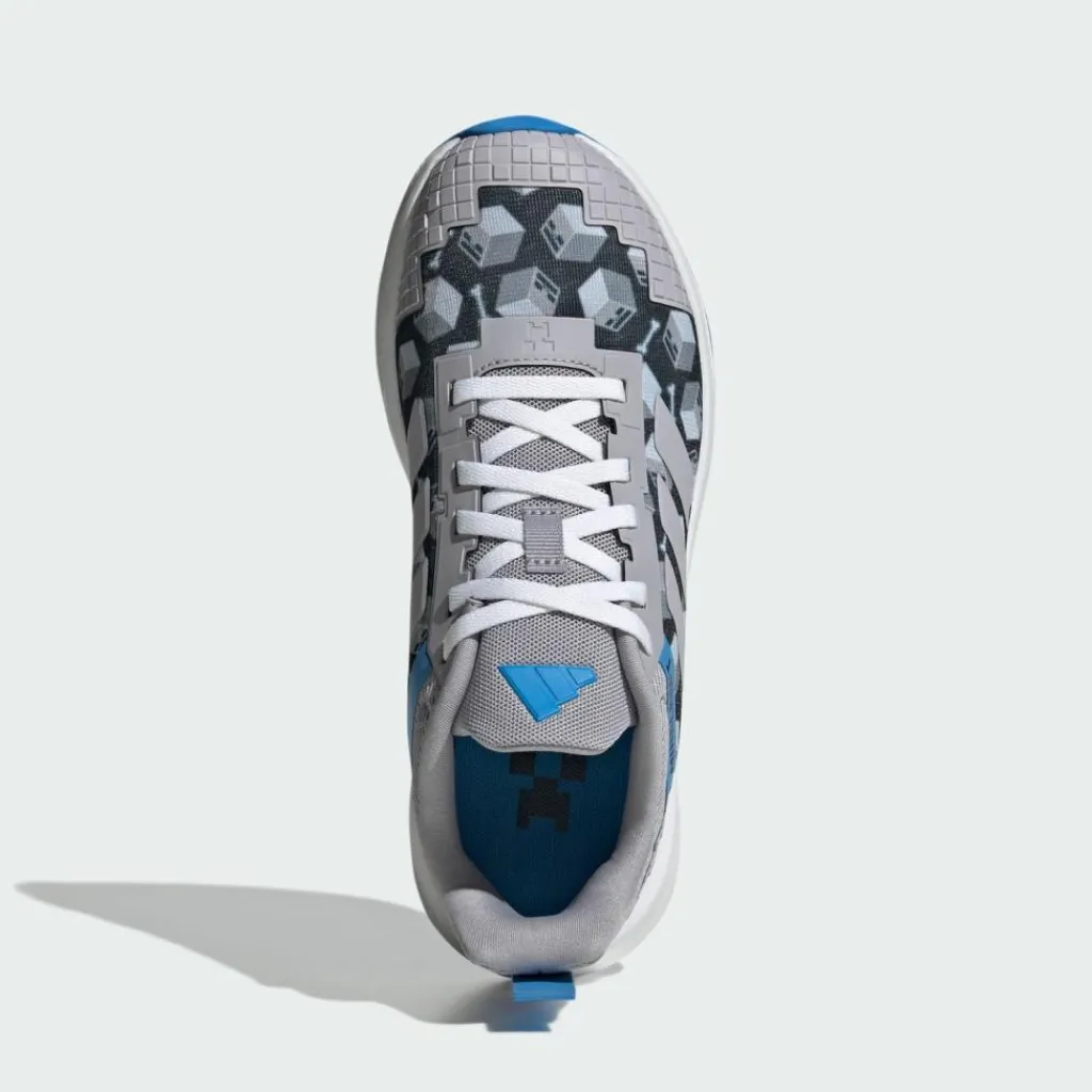 adidas Sneaker<· MINECRAFT FORTARUN 4.0 SCHUHE Glory Grey / Glory Grey / Lucid Ray Blue