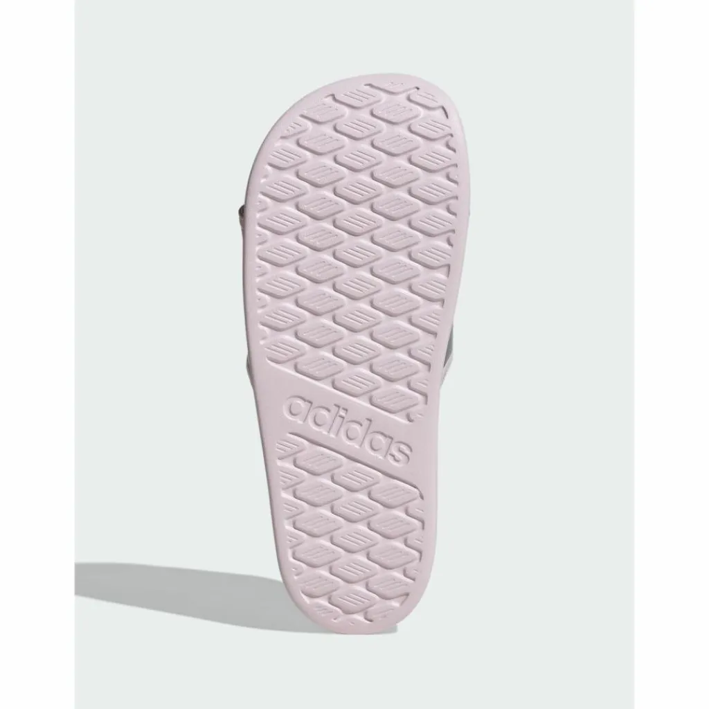 adidas Badeschuhe<· ADILETTE COMFORT 2.0 BADESCHLAPPEN Almost Pink / Silver Metallic / Almost Pink