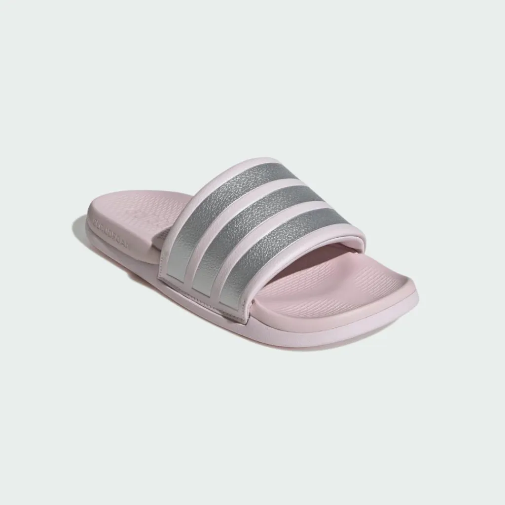 adidas Badeschuhe<· ADILETTE COMFORT 2.0 BADESCHLAPPEN Almost Pink / Silver Metallic / Almost Pink