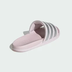 adidas Badeschuhe<· ADILETTE COMFORT 2.0 BADESCHLAPPEN Almost Pink / Silver Metallic / Almost Pink