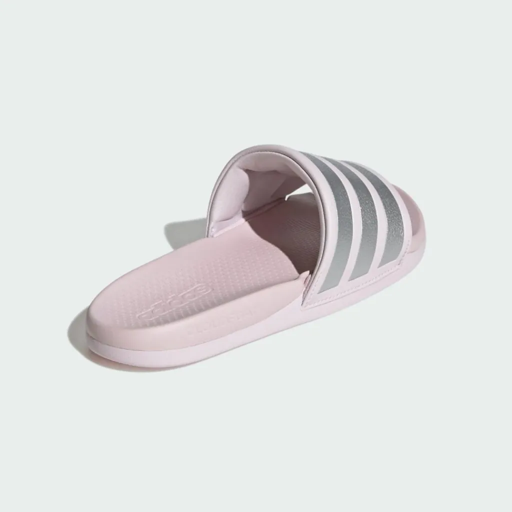 adidas Badeschuhe<· ADILETTE COMFORT 2.0 BADESCHLAPPEN Almost Pink / Silver Metallic / Almost Pink