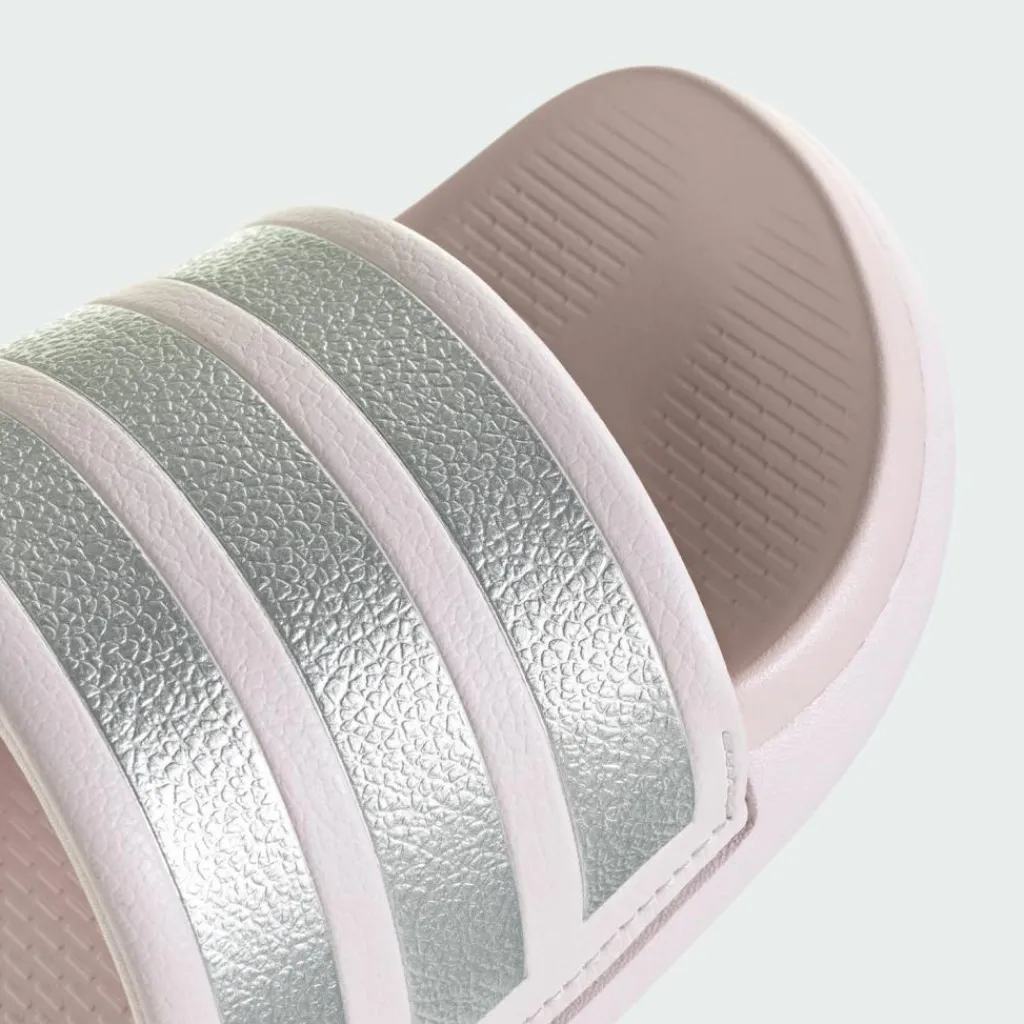 adidas Badeschuhe<· ADILETTE COMFORT 2.0 BADESCHLAPPEN Almost Pink / Silver Metallic / Almost Pink