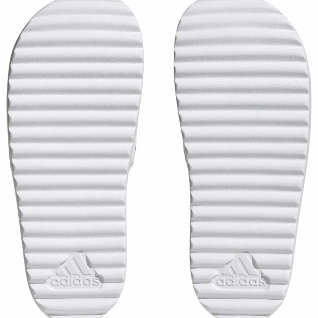 adidas Badeschuhe<· Adilette Platform ftwr white-zero metallic-grey one