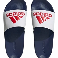 adidas Schwimmen|Schwimmen<· ADILETTE SHOWER ftwr white-better scarlet-victory blue