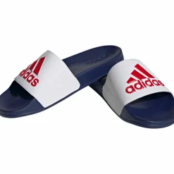 adidas Schwimmen|Schwimmen<· ADILETTE SHOWER ftwr white-better scarlet-victory blue