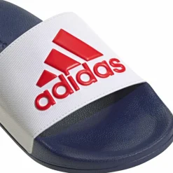 adidas Schwimmen|Schwimmen<· ADILETTE SHOWER ftwr white-better scarlet-victory blue