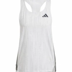 adidas Tops & Tanks<· ADIZERO white-lgsogr