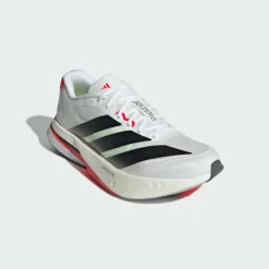 adidas Laufschuhe<· Adizero Boston 13 Schuh Cloud White / Core Black / Lucid Red