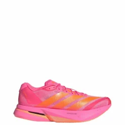 adidas Laufschuhe<· Adizero Boston13 Schuh Lucid Pink / Lucid Orange / Iron Metallic