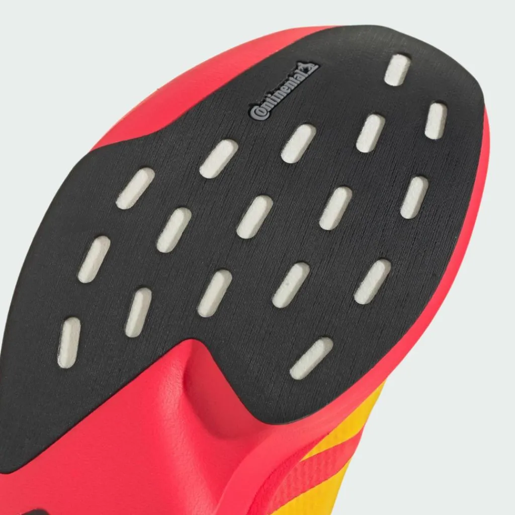 adidas Laufschuhe<· Adizero EVO SL Schuh Lucid Red / Bold Gold / Semi Lucid Blue