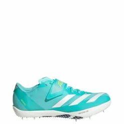 adidas Multifunktionsschuhe<· Adizero HJ Leichtathletikschuh Flash Aqua / Zero Metalic / Lucid Lemon