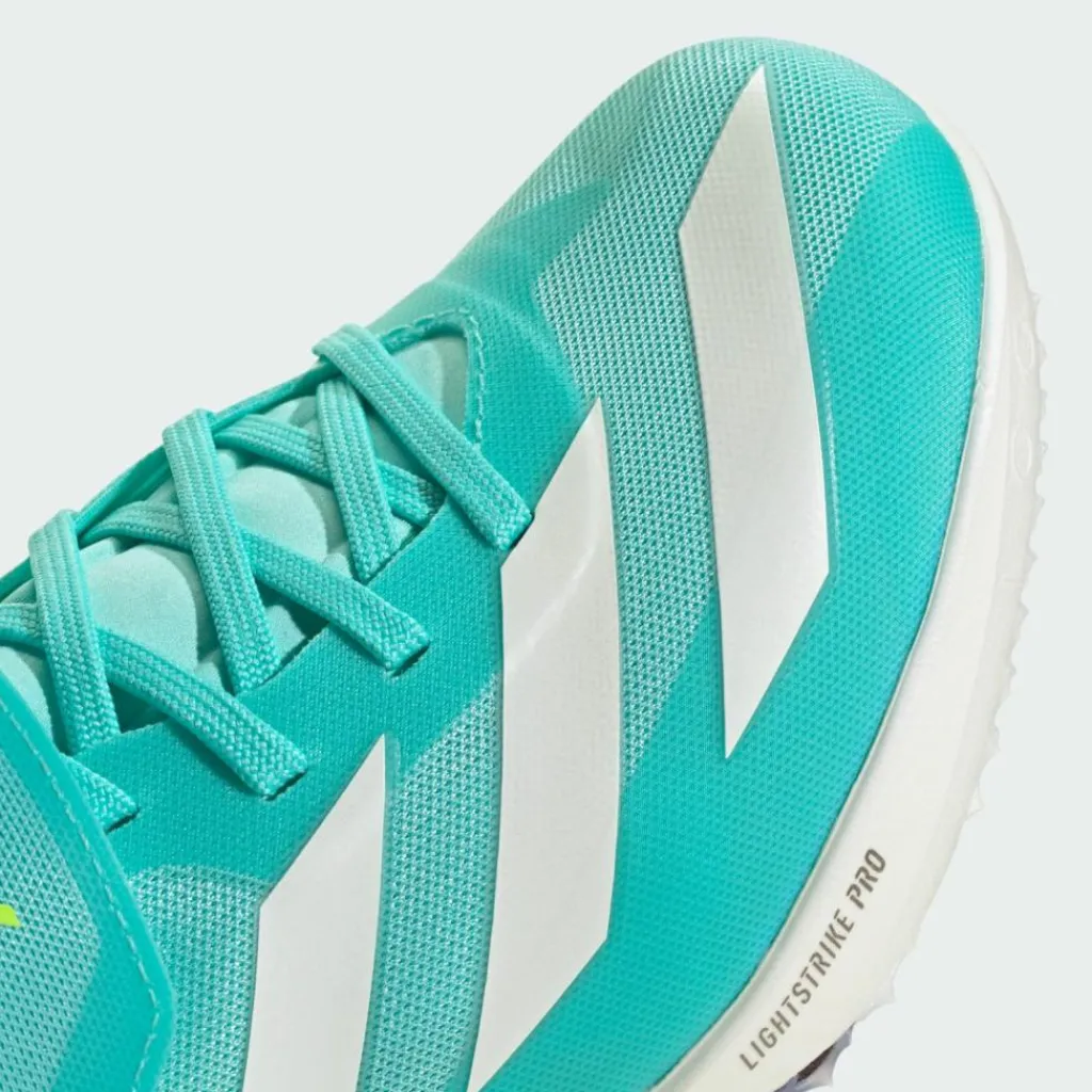 adidas Multifunktionsschuhe<· Adizero HJ Leichtathletikschuh Flash Aqua / Zero Metalic / Lucid Lemon