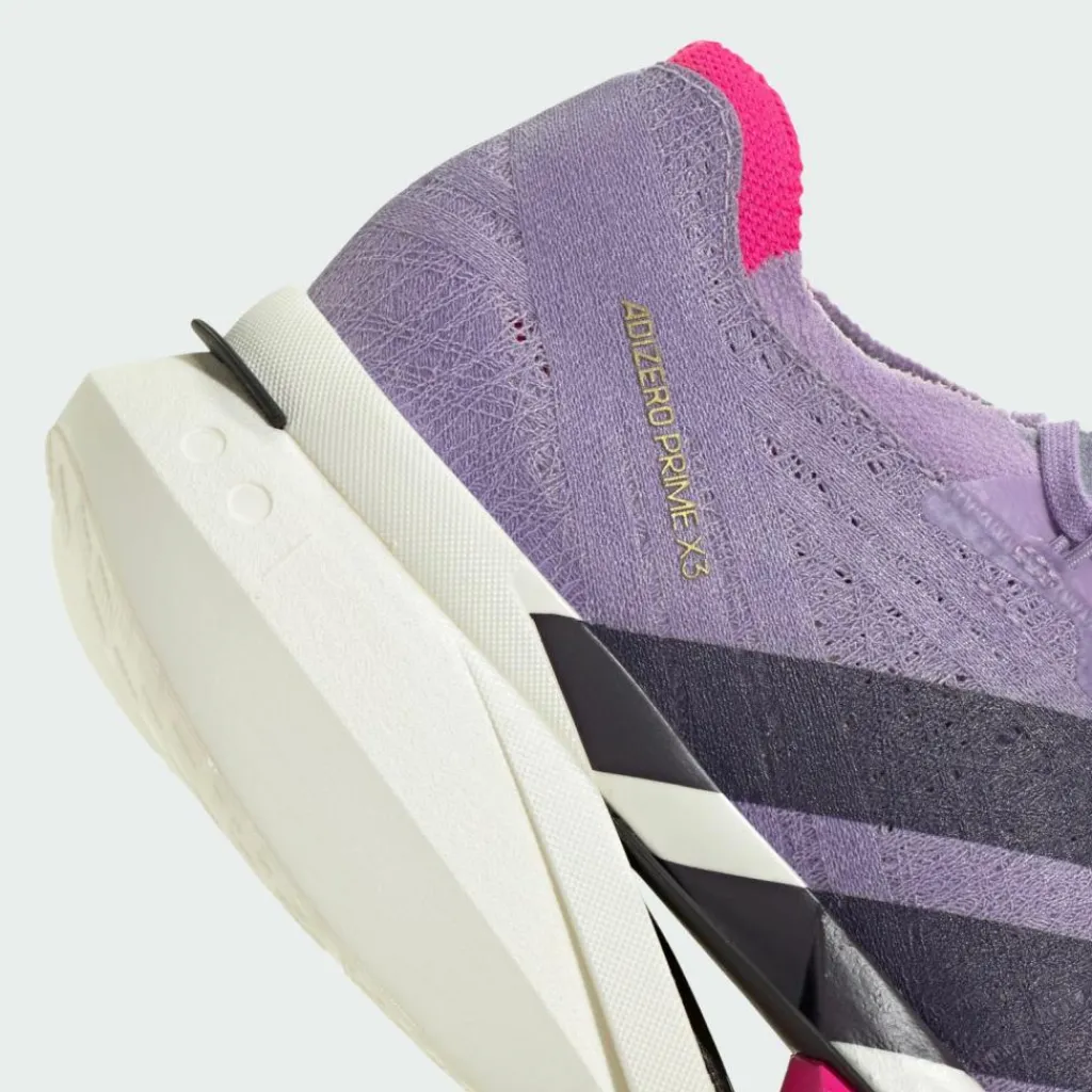 adidas Laufschuhe<· Adizero Prime X3 Strung Schuh Powder Plum / Aurora Black / Shock Pink