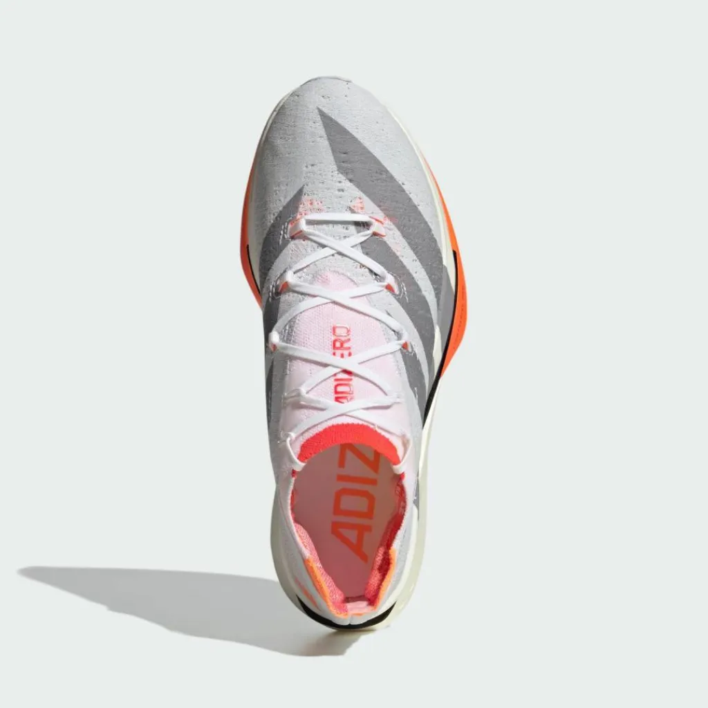 adidas Laufschuhe|Laufschuhe<· Adizero Prime X3 Strung Schuh Cloud White / Cloud White / Lucid Red