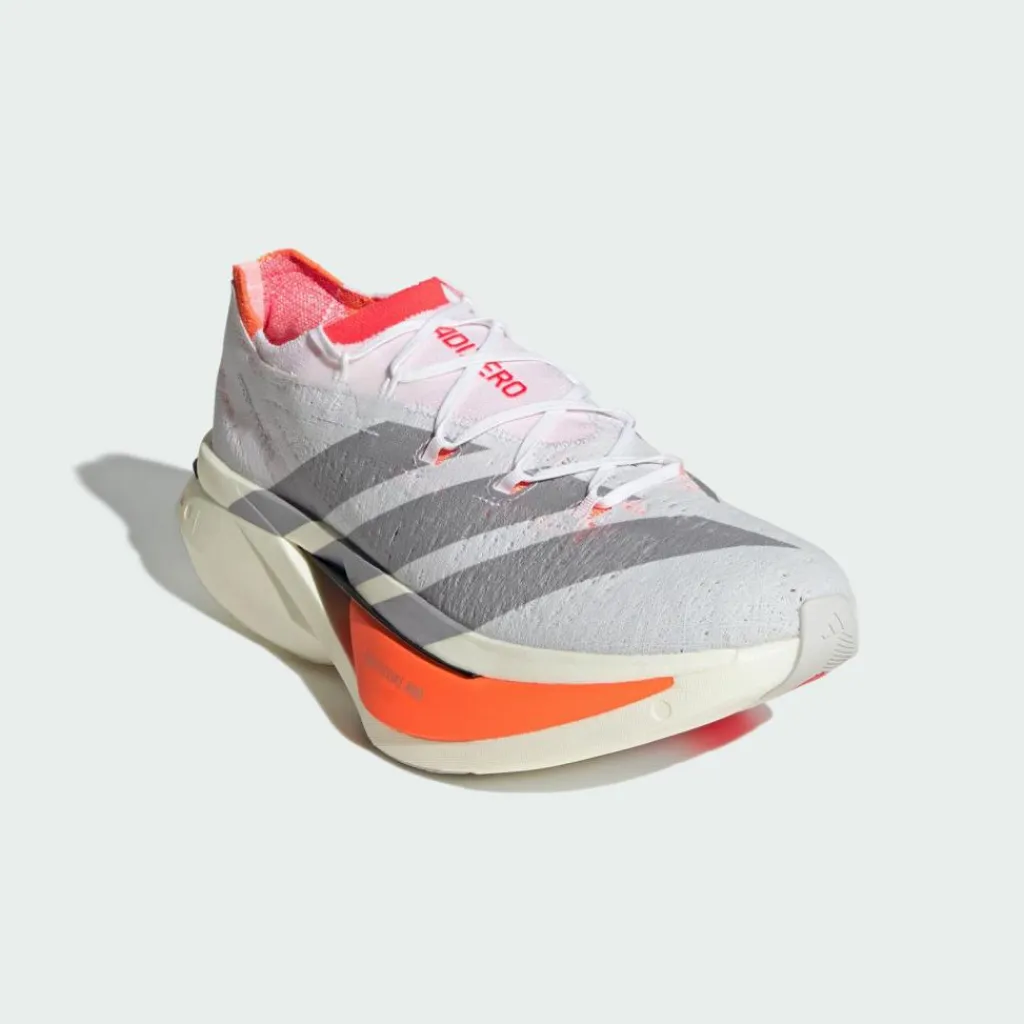 adidas Laufschuhe|Laufschuhe<· Adizero Prime X3 Strung Schuh Cloud White / Cloud White / Lucid Red