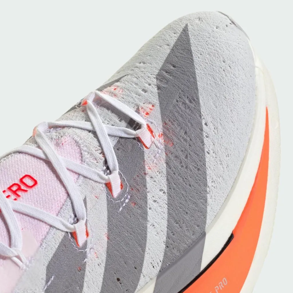 adidas Laufschuhe|Laufschuhe<· Adizero Prime X3 Strung Schuh Cloud White / Cloud White / Lucid Red
