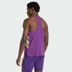 · Adizero Road to Records Singlet Herren Tops & Tanks