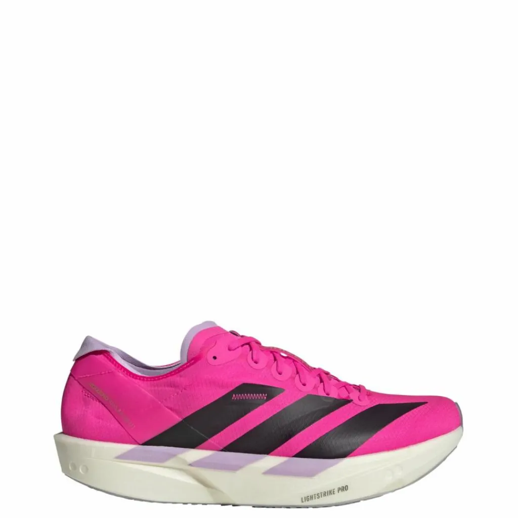 adidas Laufschuhe<· Adizero Takumi Sen 11 Schuh Shock Pink / Aurora Black / Powder Plum