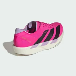 adidas Laufschuhe<· Adizero Takumi Sen 11 Schuh Shock Pink / Aurora Black / Powder Plum