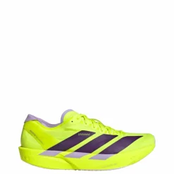 adidas Laufschuhe<· Adizero Takumi Sen 11 Schuh Solar Yellow / Aurora Plum / Powder Plum