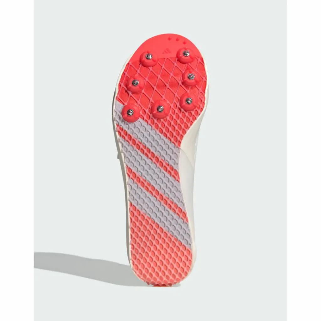 adidas Laufschuhe|Multifunktionsschuhe<· Adizero TJ/PV Leichtathletikschuh Cloud White / Lucid Orange / Lucid Red