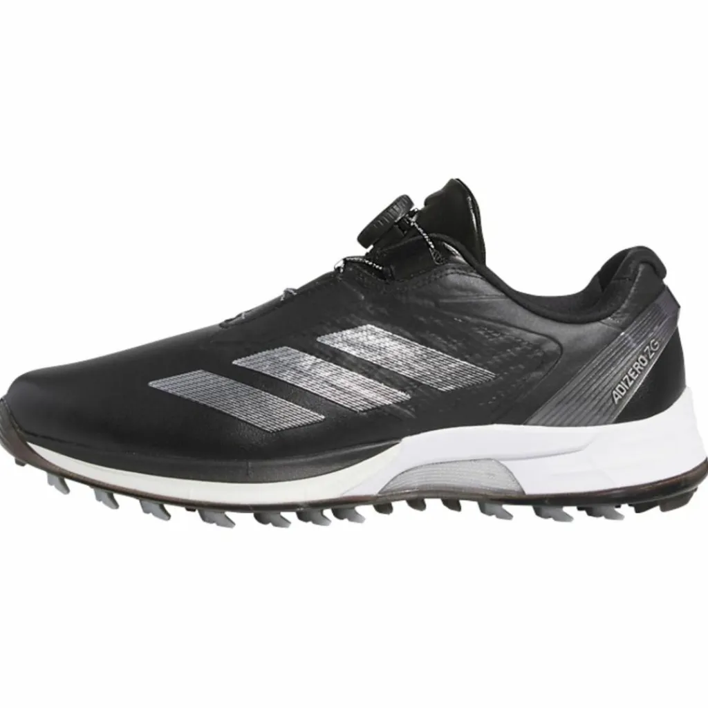 adidas Multifunktionsschuhe<· Adizero Zg Lo Boa Spikeless Golfschuh Core Black / Silver Metallic / Iron Metallic